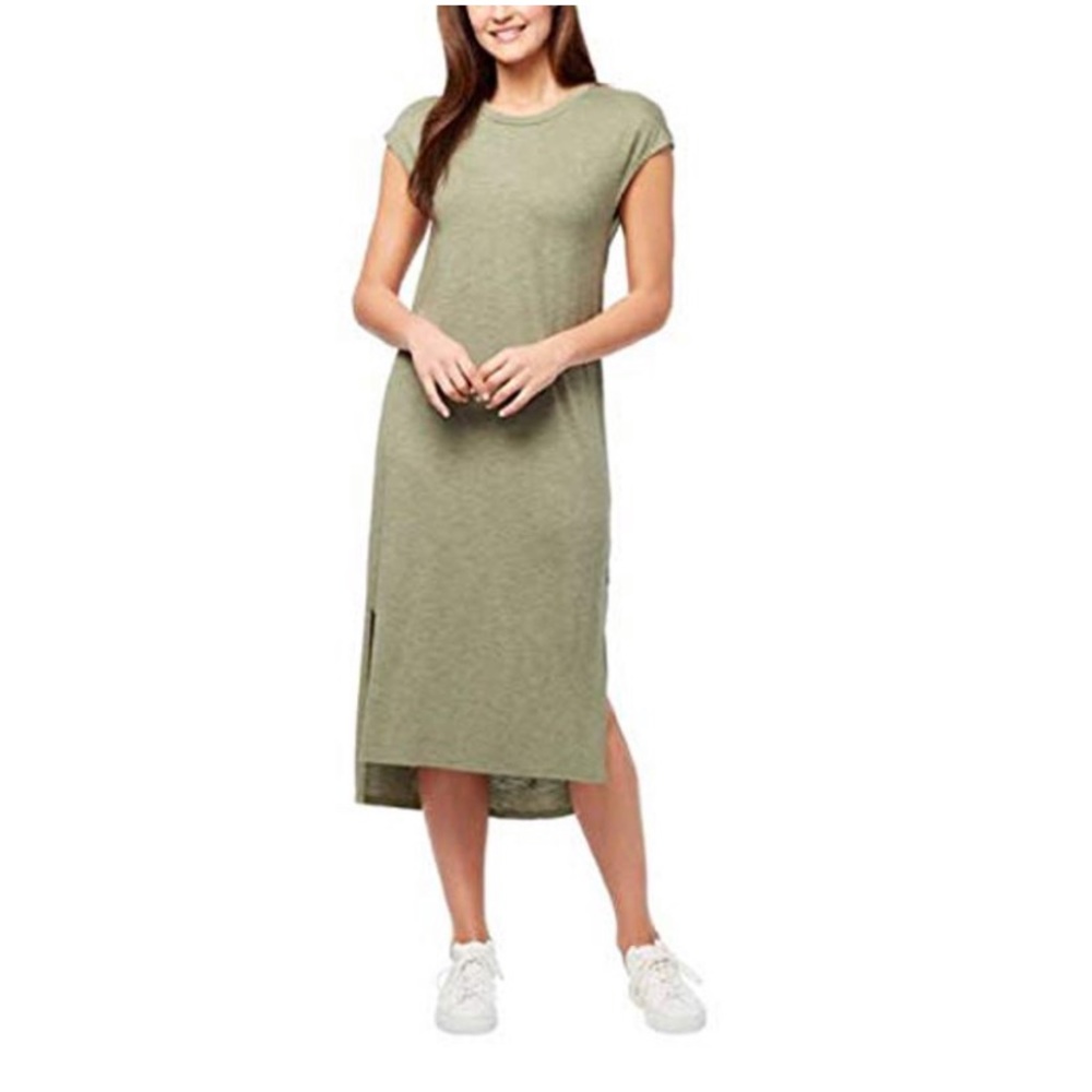 Jessica Simpson midi dress sage green NWT